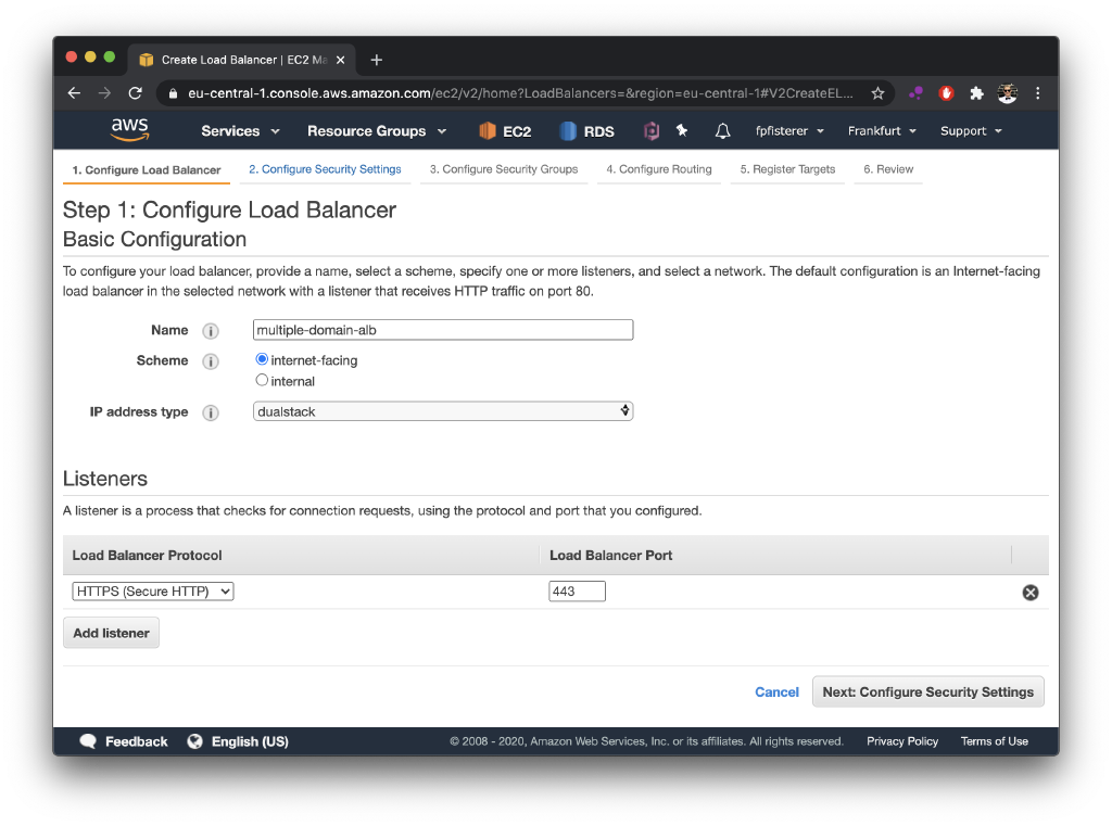 How to Serve Multiple Domains with one AWS Load Balancer · Florian ...
